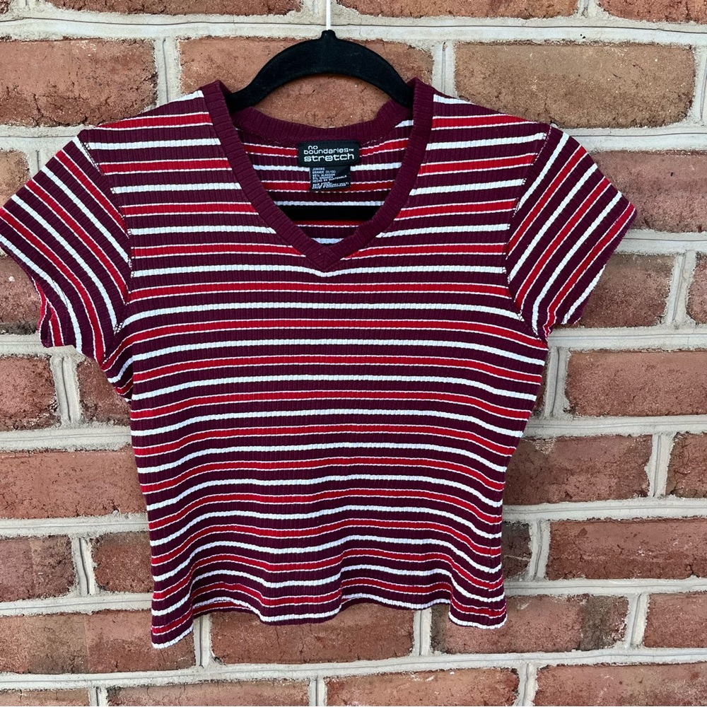 Cute striped top for summer. Junior size 11 or adult Small/ Medium